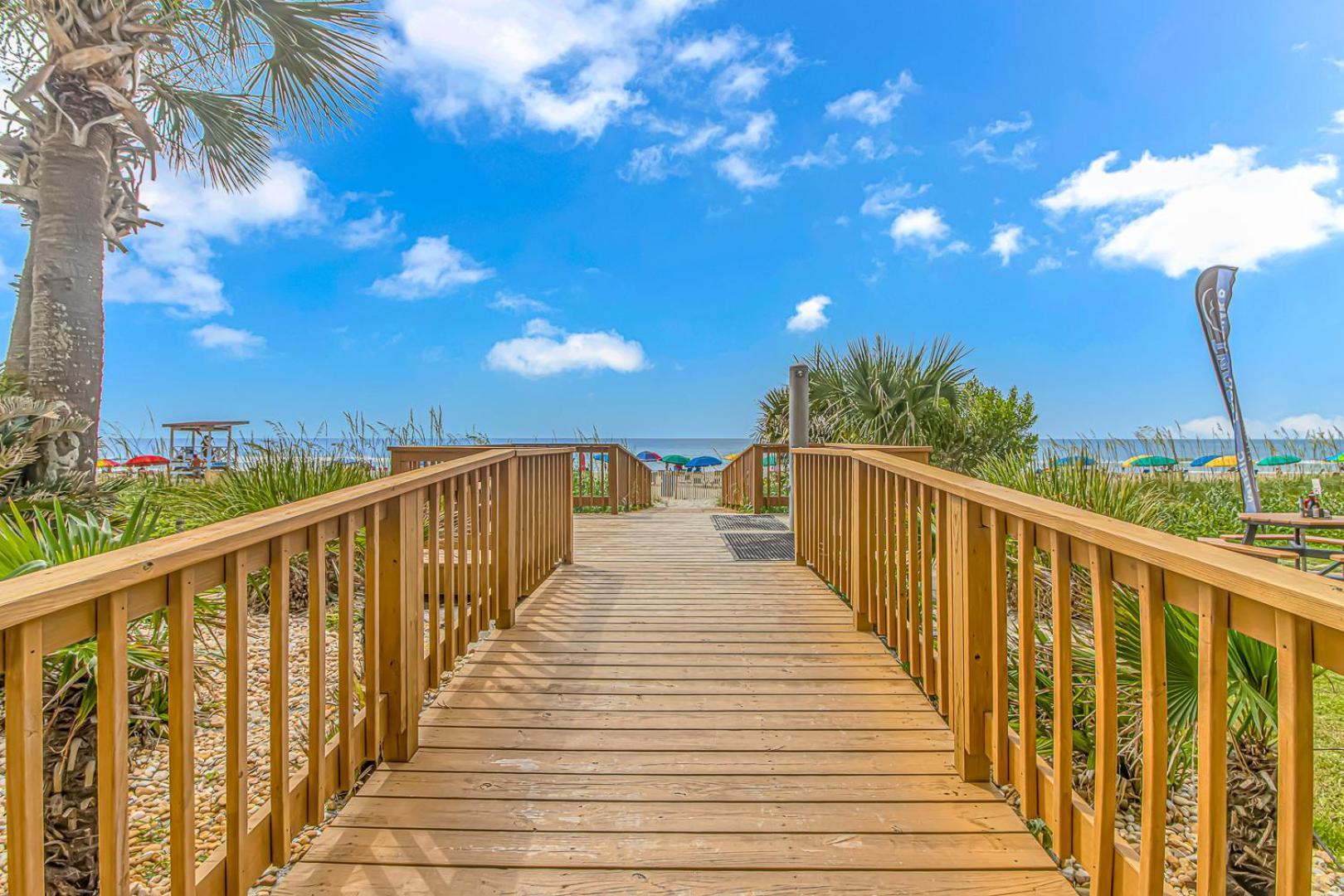מירטל ביץ' Oceanfront 1 Bedroom Sand Dunes 2626 Sleeps 6 מראה חיצוני תמונה